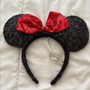 Sequin Minnie Mouse Ears Headband